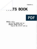 WD600-3 Parts Book English SW