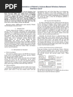 Design and Implementation of Ralink's Uclinux-Based Wireless Network Interface Card