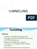 Tunnelling