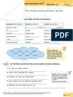 Modal Verbs Worksheet