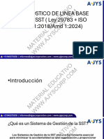 Diagnostico de Linea Base Del SGSST (Ley