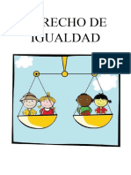 DERECHO DE IGUALDAD