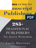 The 2024 Guide To Manuscript Publishers