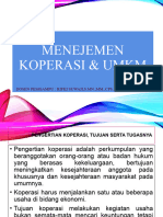 Manajemen Koperasi