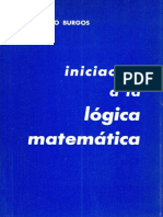 Iniciación a La Lógica Matemática - Alfonso Burgos - 2ed