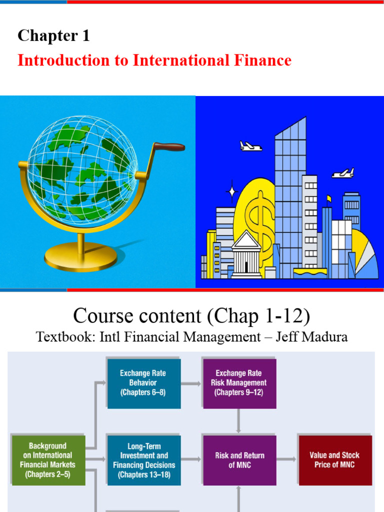 Chapter 1 LECTURER ENG INTRODUCTION TO INTERNATIONAL FINANCE STUDENT ...