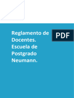 Reglamento Docentes