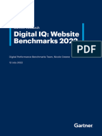 Digital Iq Website Benchmark 2022