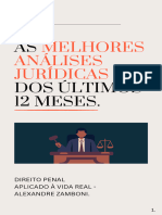 As Melhores Analises Juridicas Dos Ultimso 12 Meses. Direito Penal Aplicado A Vida Real