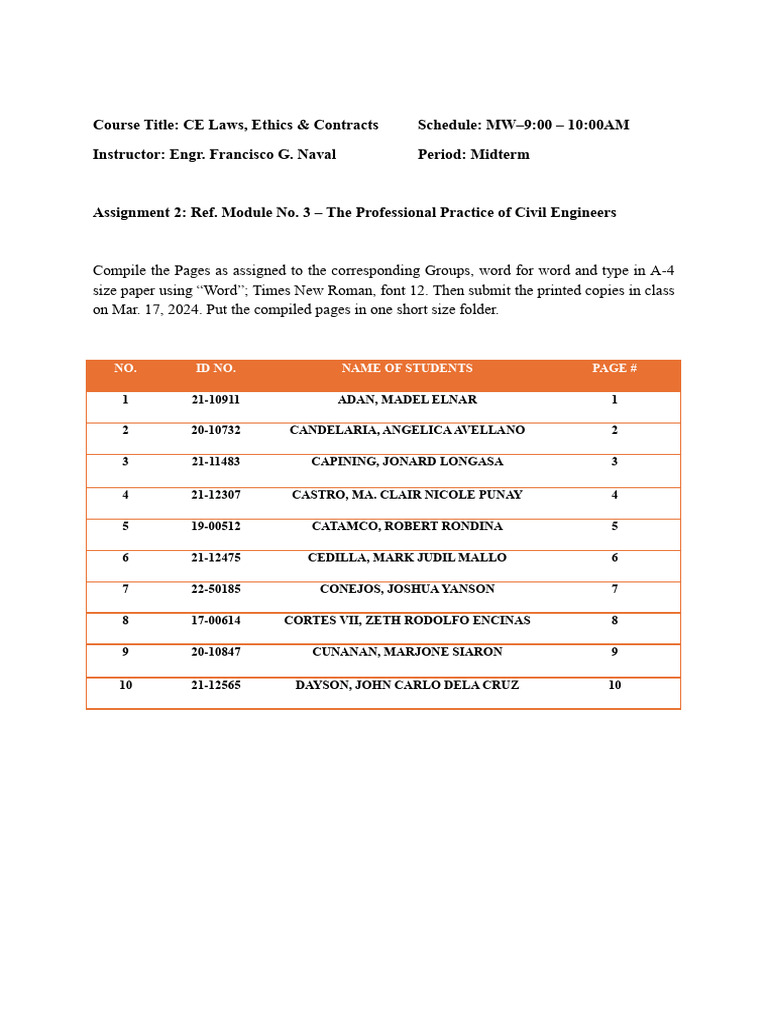 Civil Engineering Ethics and Contracts Guide | PDF | Legal Liability ...