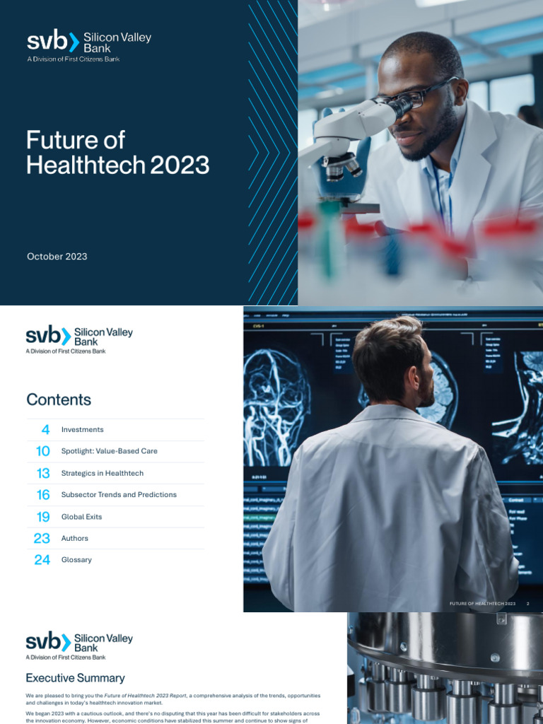 Future of Healthtech Report 2023 - Final | PDF | Health Care | Social ...