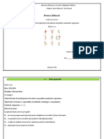 Proiect didactic la educația fizică 25.01.2024