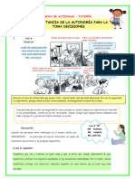 Ficha-Mart-Tut-La Importancia de La Autonomía para La Toma Decisioness