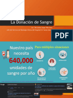 La Donación de Sangre