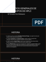Principios Generales de Los Equipos de HPLC