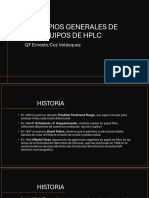 Principios Generales de Los Equipos de Hplc