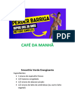 Truques para perder barriga depois dos 30 anos