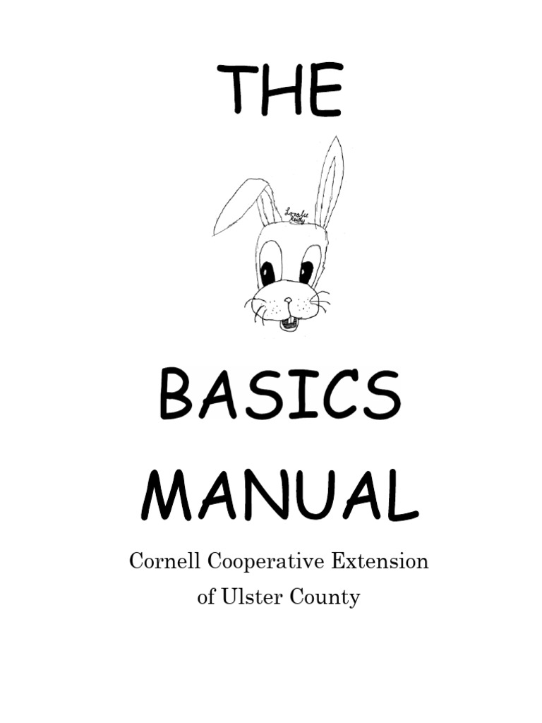 Rabbit Basics Manual Ceeulster-Vd | PDF
