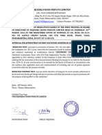 Sequeira - CTC-BR - Appointment of Auditor