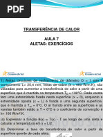 Transferência de Calor - Aula 7