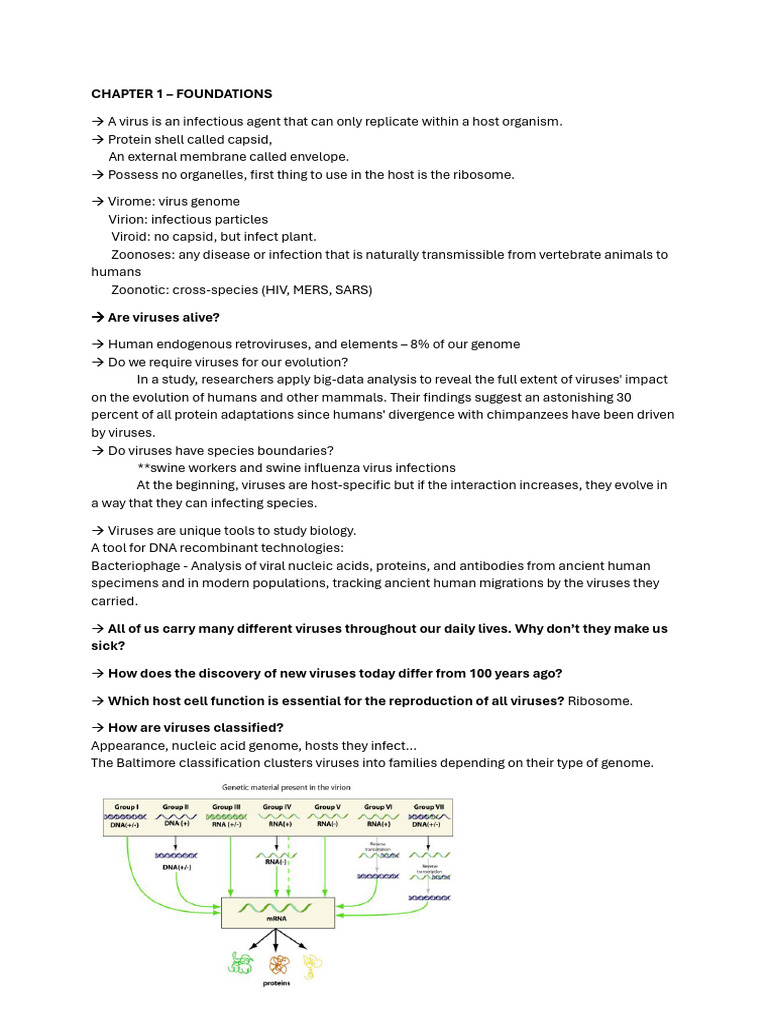 Foundations of Virology | PDF | Virus | Rna