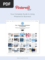 Pinterest 101 Ultimate Guide To Pinterest PLANN