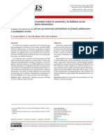 Influencia de Las Redes Sociales Sobre La Anorexia y La Bulimia en Las Adolescentes Una Revisión Sistemática