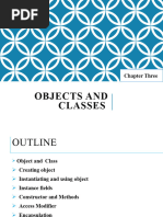 03 Chapter Three - Objects and Classe