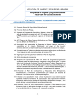 Requisitos HSL Reversión Del Gasoducto Norte