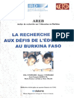 Atelier de Recherche Sur L'éducation Au Burkina: Diakonïa