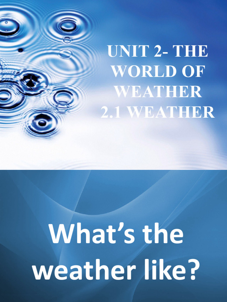Global Weather Conditions Guide | PDF | Sky | Weather