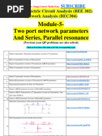 Eca (Bee 302) & Na (Bec304) Module 5