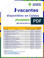 VACANTES 26-04-2023