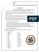 Formación Ciudadana Y Cívica: ¿Qué Estados Son Miembros de La OEA?