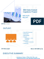 IBM Data Analyst Capstone Project