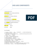 Revision Food and Components Grade 6