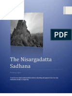 The Nisargadatta Sadhana