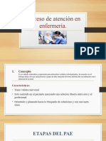 Proceso de Atención en Enfermería Diapositiva