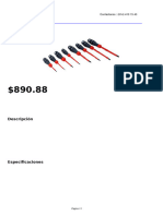 9700TA JUEGO DE 8 DESTORNILLADORES PARA 1000V TRIMATERIAl