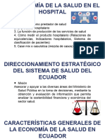 Presentación Sobre El Análisis Estratégico de Los Sectores de La Economía de La Salud en El Ecuador