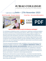 12. Careers Bulletin 27th November 2023