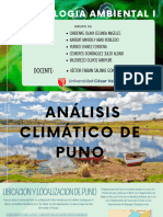análisis climático de Puno