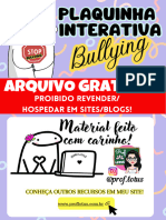 Gratuito Plaquinha Interativa Bullying