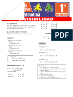 Divisibilidad para Primer Grado