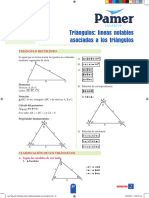 Triangulos Lineas Notables Asociadas a Los Triangulos