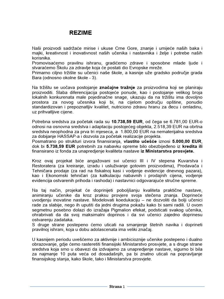 Daktivan Biznis Plan (6833) | PDF