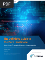 WP Dremio Definitive Guide To The Data Lakehouse