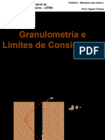 Aula 3 - Granulometria e Limites de Consistencia