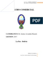 Compilacion Derecho Comercial DR Justino Avendaño