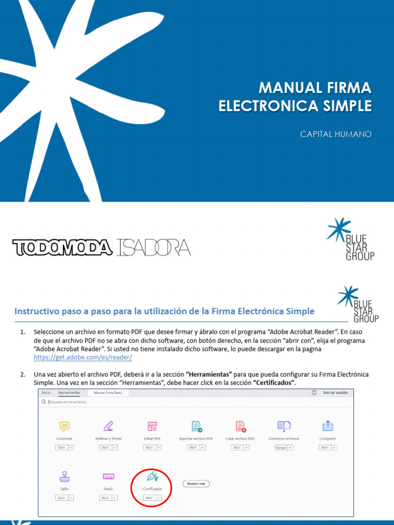 Guía para Usar Firma Electrónica Simple | PDF | Software | Informática
